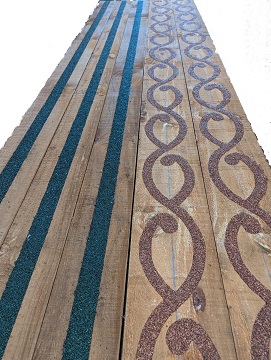 Various colours and patterns are available